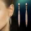 Diamond Crystal Wedding Earrings Jewelry